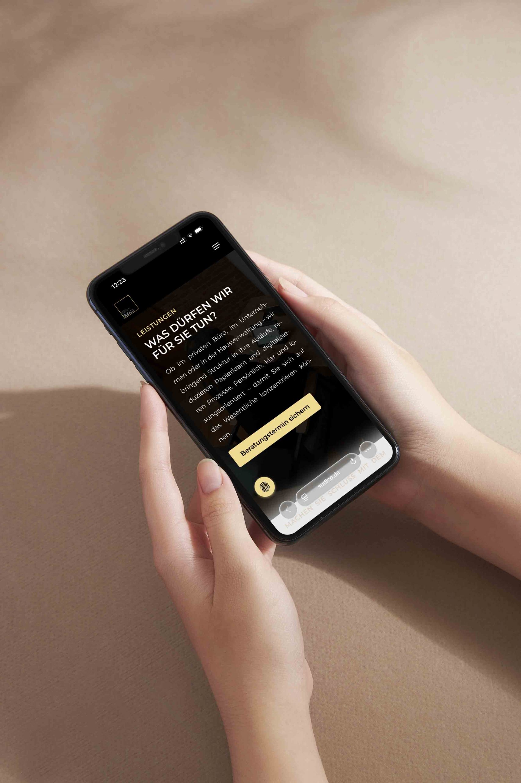 Webdesign für SuDiCo