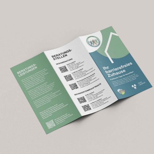 Flyer für Landkreis Landshut & Stadt LAndshut